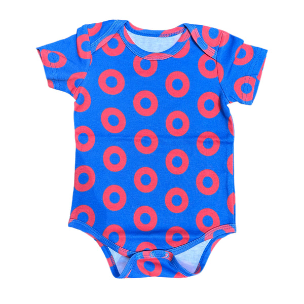Short Sleeve Donut Baby One Piece