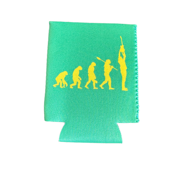 First Tube Evolution Koozie (Green/Yellow)