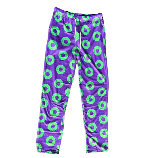 Green/Purple Donut Pajama Pants