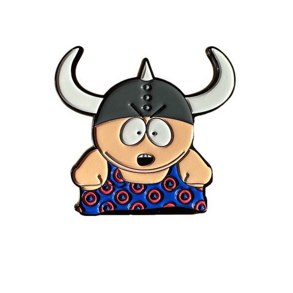 Cartman Donut Viking Pin