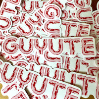 Guyute Bacon Sticker