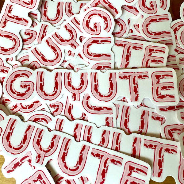 Guyute Bacon Sticker