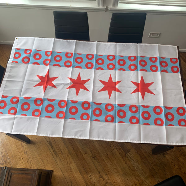 Chicago Donut Flag (Version 1)