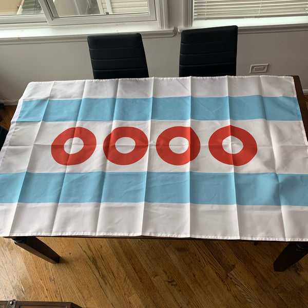Chicago Donut Flag (Version 2)