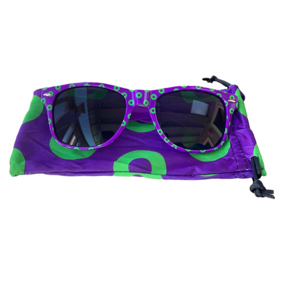 Classic Black Mexico Fishman Donut Sunglasses