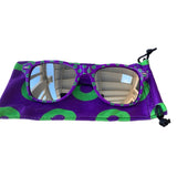 Silver Mirrored Mexico Fishman Donut Sunglasses