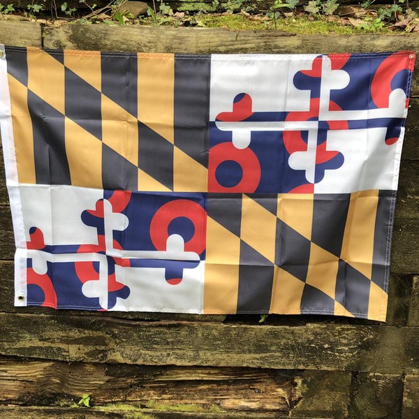 Maryland State Donut Flag