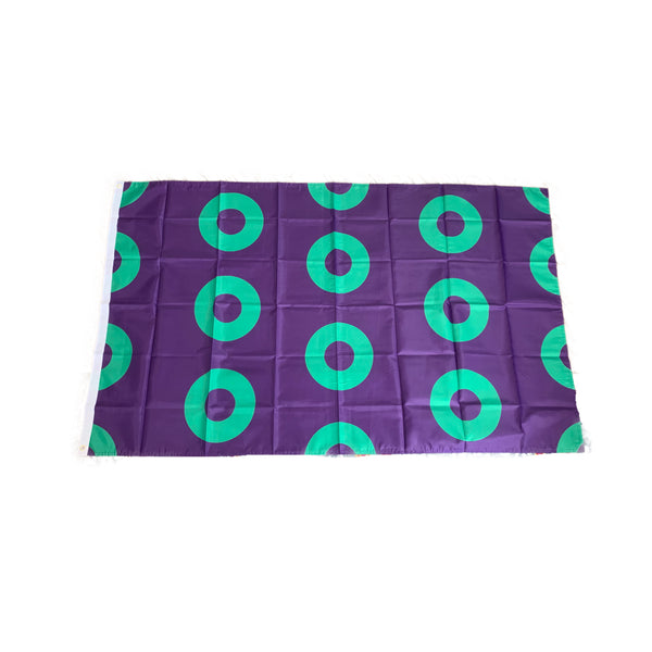 Green/Purple Donut Flag
