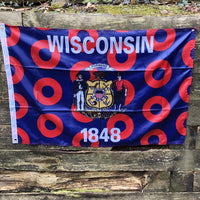 Wisconsin State Donut Flag