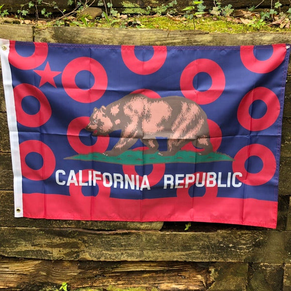 California State Donut Flag