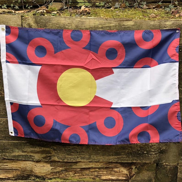 Colorado State Donut Flag
