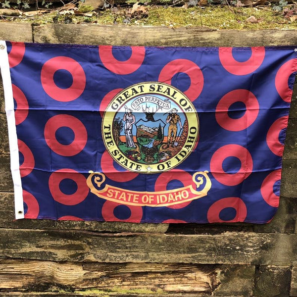 Idaho State Donut Flag