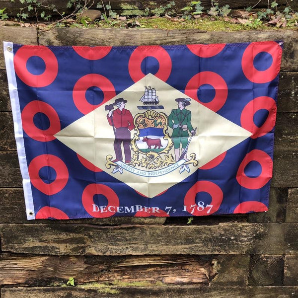 Delaware State Donut Flag