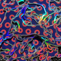Holographic Antelope Sticker