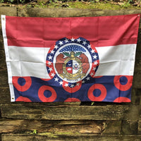 Missouri State Donut Flag