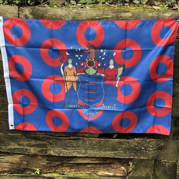 New Jersey State Donut Flag
