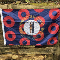 Kentucky State Donut Flag