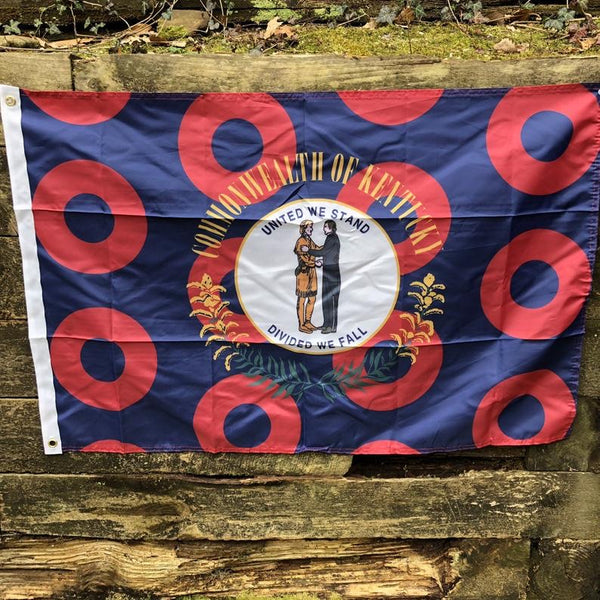 Kentucky State Donut Flag