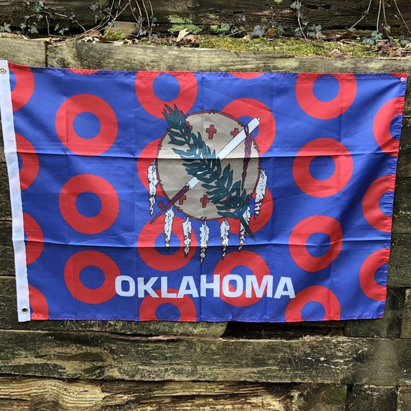 Oklahoma State Donut Flag