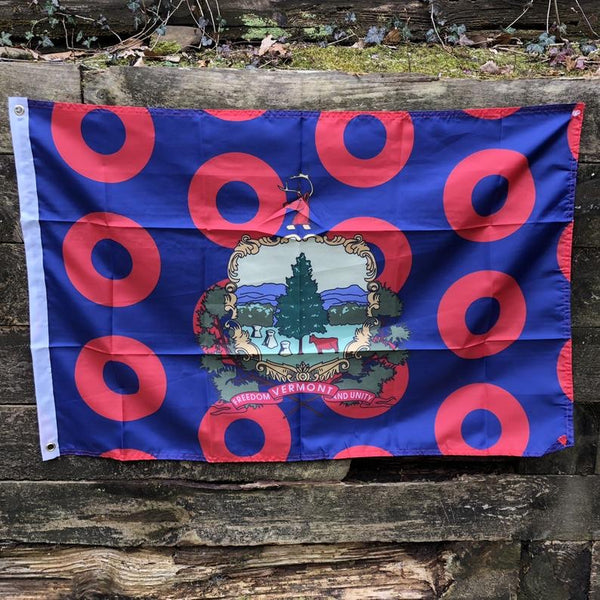 Vermont State Donut Flag