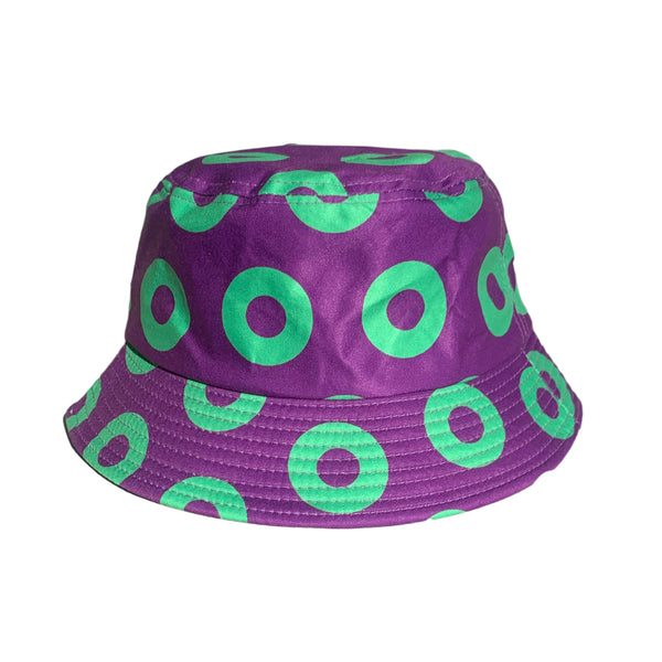 Green/Purple Donut Bucket Hat